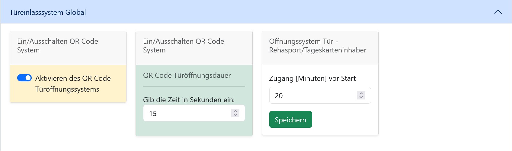 Türeinlasssystem Global